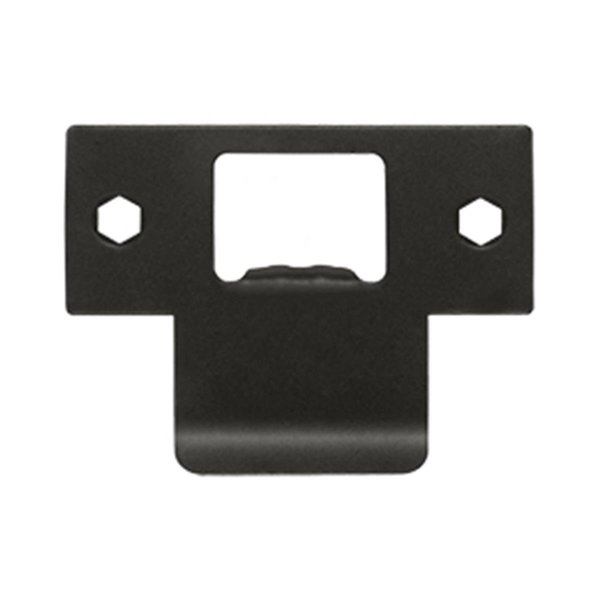 Dendesigns 2.75 x 2 in. Extended T-Strike; Oil Rubbed Bronze - Solid Brass DE590288